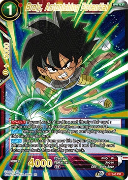 Broly, Astonishing Potential P-248_PR card