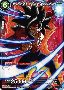 SS4 Bardock, Fighting Against Fate P-261 card