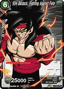 SS4 Bardock, Fighting Against Fate P-261_PR card