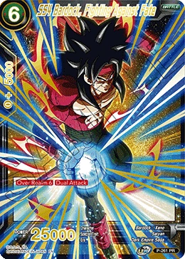 SS4 Bardock, Fighting Against Fate P-261_PR02 card