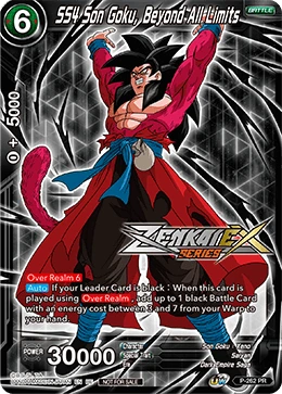 SS4 Son Goku, Beyond All Limits P-262_PR02 card