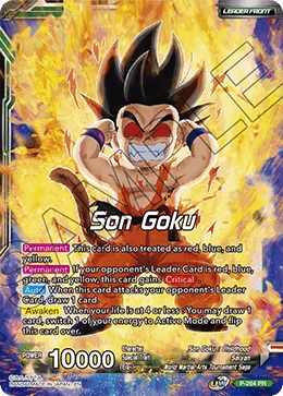 Son Goku P-264 Dragon Ball Masters card