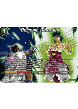 Demonic Restraint P-270 Dragon Ball Masters card, Event