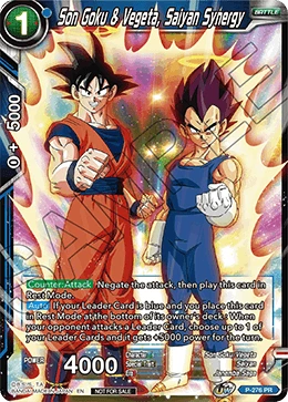 Son Goku & Vegeta, Saiyan Synergy P-276 card