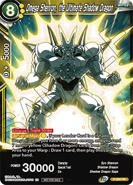 Omega Shenron, the Ultimate Shadow Dragon P-284 card
