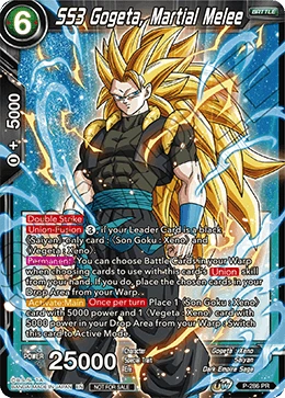 SS3 Gogeta, Martial Melee P-286 card
