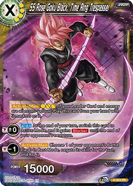 SS Rose Goku Black, Time Ring Trespasser P-303 card