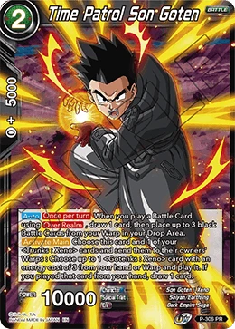Time Patrol Son Goten P-306 card