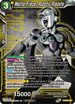 Mecha Frieza, Robotic Riposte P-331 card