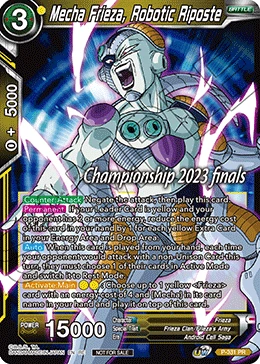 Mecha Frieza, Robotic Riposte P-331_PR02 card