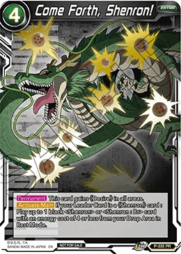 Come Forth, Shenron! P-335 Dragon Ball Masters card