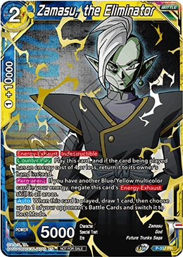 Zamasu, the Eliminator P-337 card