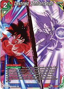 Destined Confrontation P-340 Dragon Ball Masters card