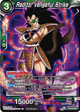 Raditz, Vengeful Strike P-346