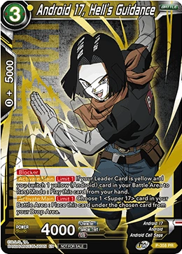 Android 17, Hell's Guidance P-358 card