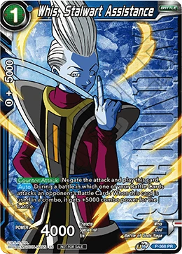 Whis, Stalwart Assistance P-368_PR card
