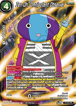 Zen-Oh, Omnipotent Observer P-373 card