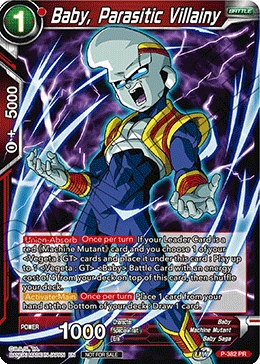 Baby, Parasitic Villainy P-382 card