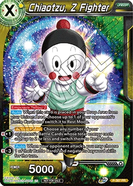 Chiaotzu, Z Fighter P-387 card