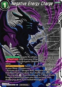 Negative Energy Charge P-389_PR card