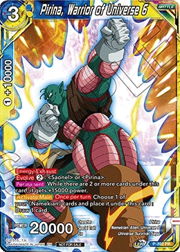 Pirina, Warrior of Universe 6 P-392 card