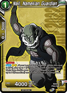Nail, Namekian Guardian P-397 card