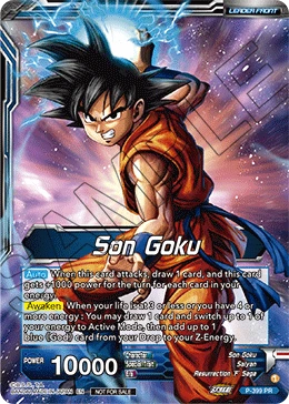 Son Goku P-399 card