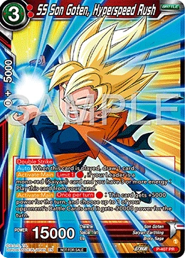 SS Son Goten, Hyperspeed Rush P-407_PR02 card