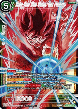 Kaio-Ken Son Goku, the Furious P-414_PR02 card