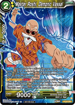 Master Roshi, Demonic Vassal P-417 card
