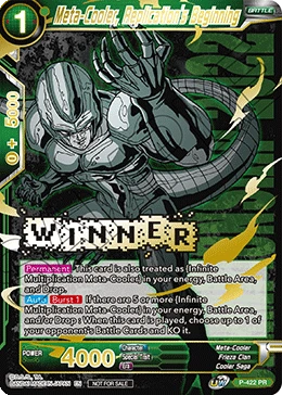 Meta-Cooler, Replication's Beginning P-422_PR card