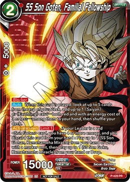 SS Son Goten, Familial Fellowship P-428 card