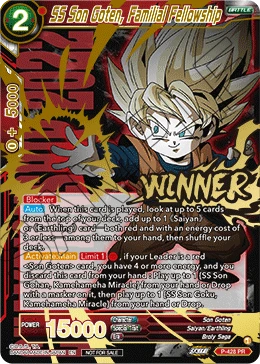 SS Son Goten, Familial Fellowship P-428_PR card