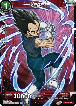 Vegeta P-433 card