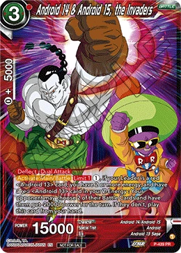 Android 14 & Android 15, the Invaders P-439 card