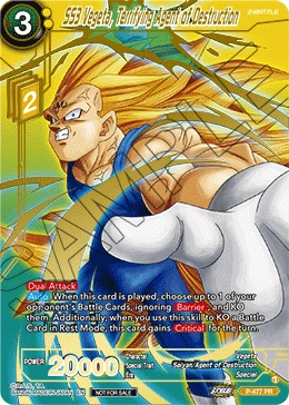 SS3 Vegeta, Terrifying Agent of Destruction P-477_PR