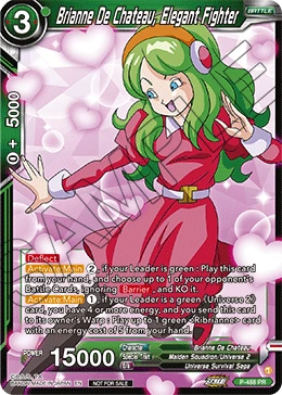 Brianne De Chateau, Elegant Fighter P-488 card