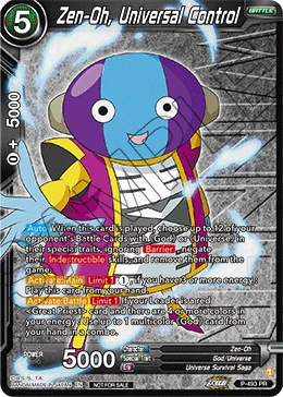 Zen-Oh, Universal Control P-493_PR card