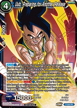 Uub, Preparing for Another Release P-504 card