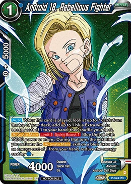 Android 18, Kind Mother P-524 card