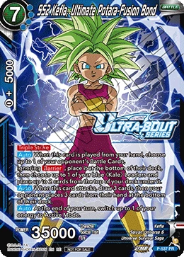 SS2 Kefla, Ultimate Potara-Fusion Bond P-537_PR card