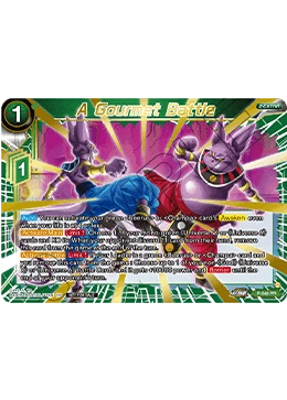 A Gourmet Battle P-548 card