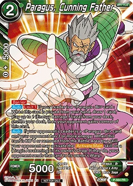 Paragus, Cunning Father P-564 card