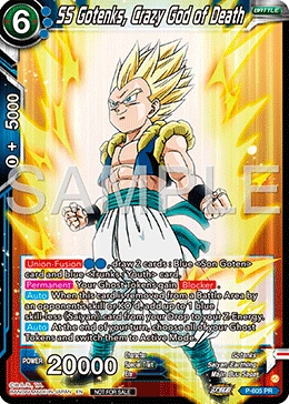 SS Gotenks, Crazy God of Death P-605 card