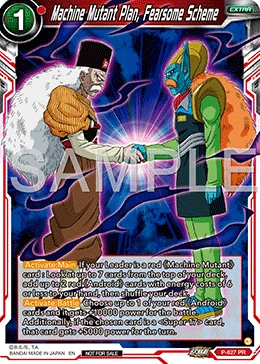 Machine Mutant Plan, Fearsome Scheme P-627 card