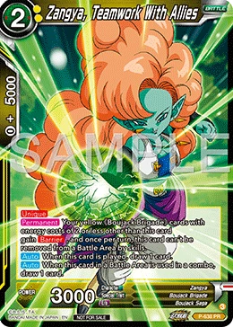 Zangya, Teamwork With Allies P-638 card