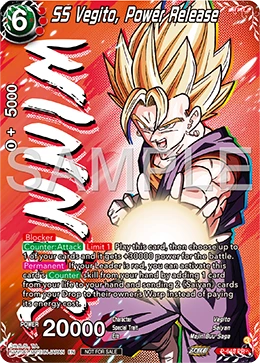 SS Vegito, Power Release P-643_PR card