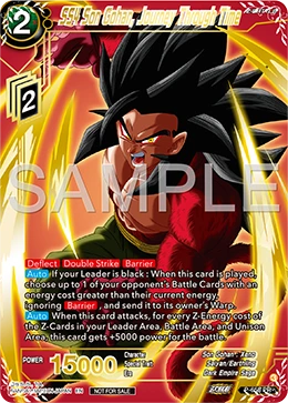 SS4 Son Gohan, Journey Through Time P-658_PR card