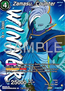 Zamasu, Counter P-668_PR card