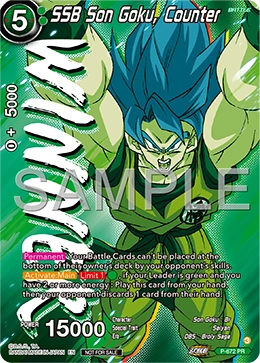 SSB Son Goku, Counter P-672_PR card